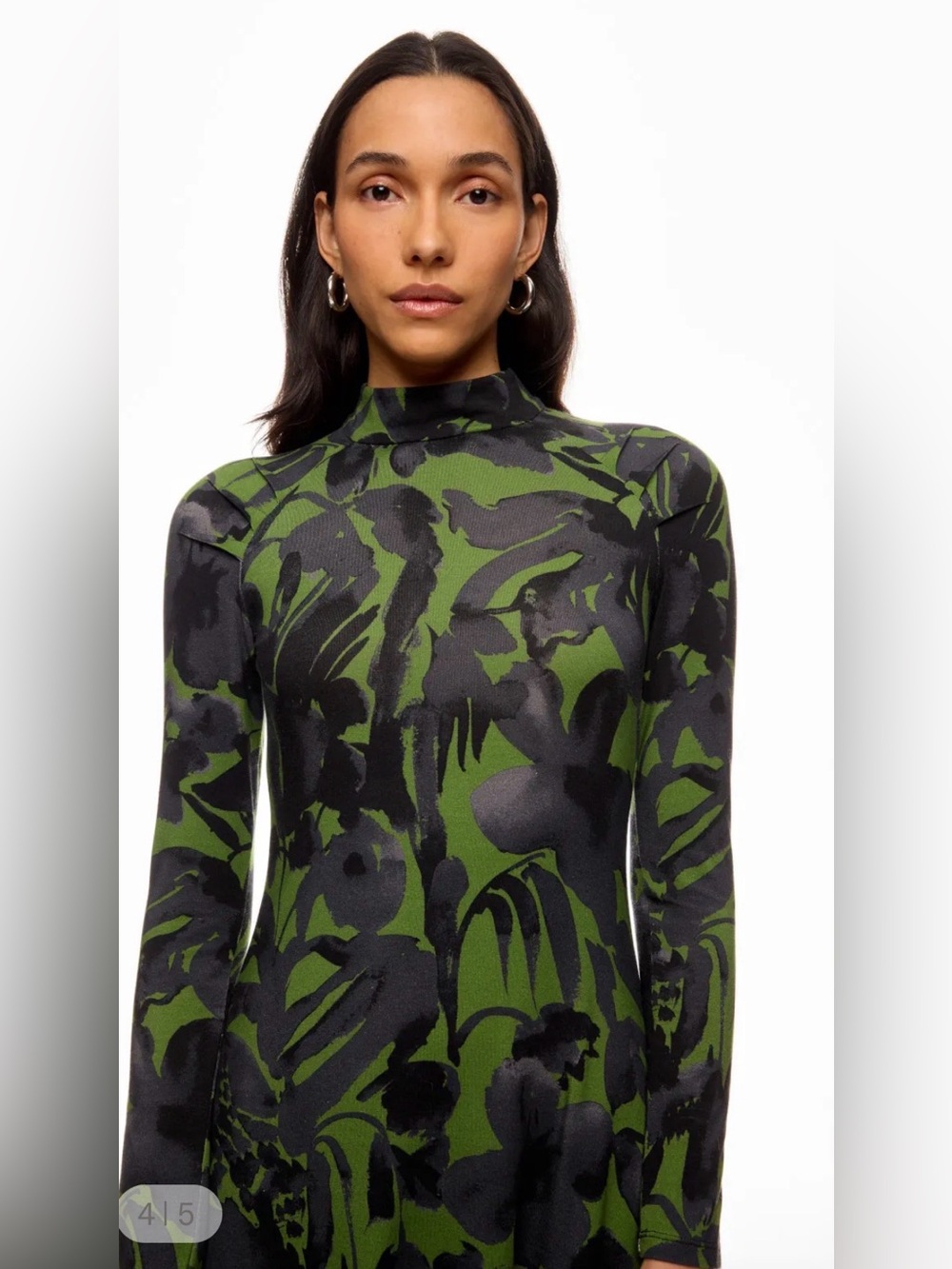 Green Speculus Dress, Untitled in Motion, Size XS - Picture 4 of 9